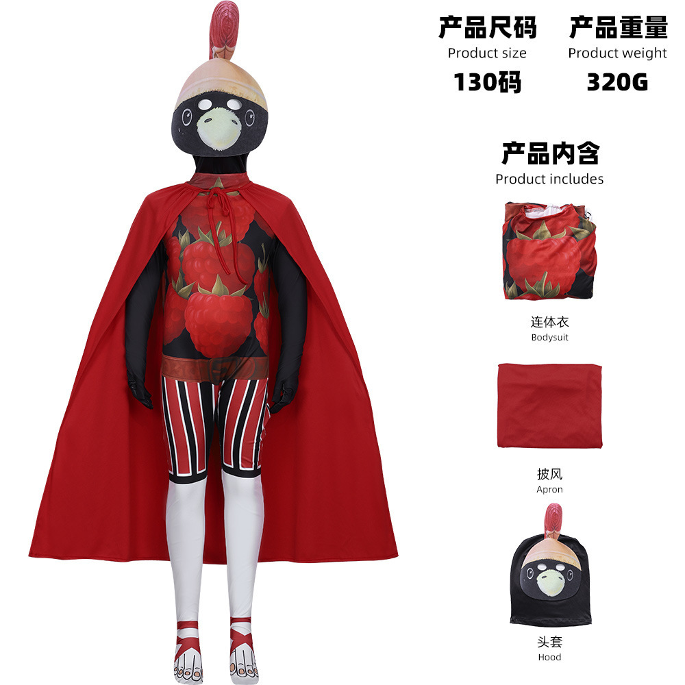 Brown Cartoon Man Zentai Suit  - Anime Cosplay Face 评论和价格