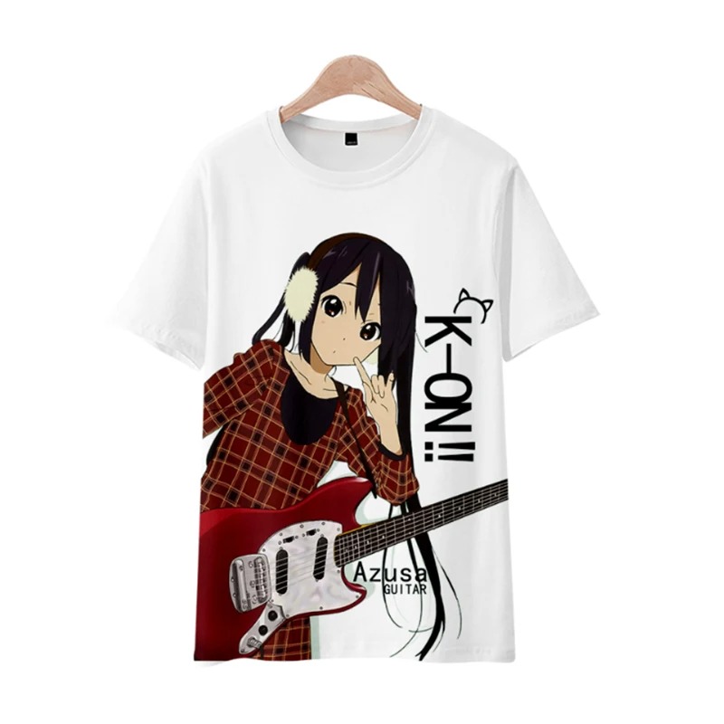 Anime K-ON Printed T-Shirt, Un - Cosplay Anime Basic 评论和价格