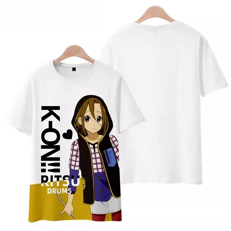 Anime K-ON Printed T-Shirt, Un - Cosplay Anime Basic 评论和价格