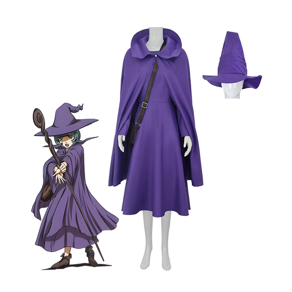 Berserk Schierke Dress Cloak w - Anime Cosplay Little Girl 评论和价格