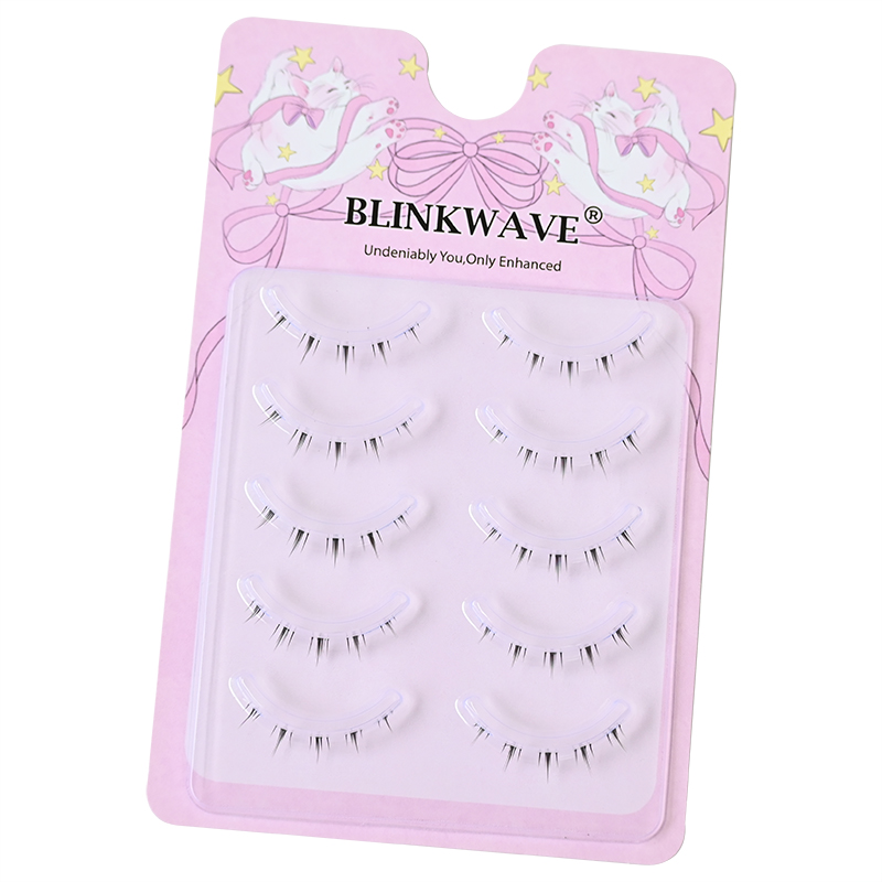Manga Lower Strip Lashes Natur - Anime Cosplay Eye Makeup 评论和价格