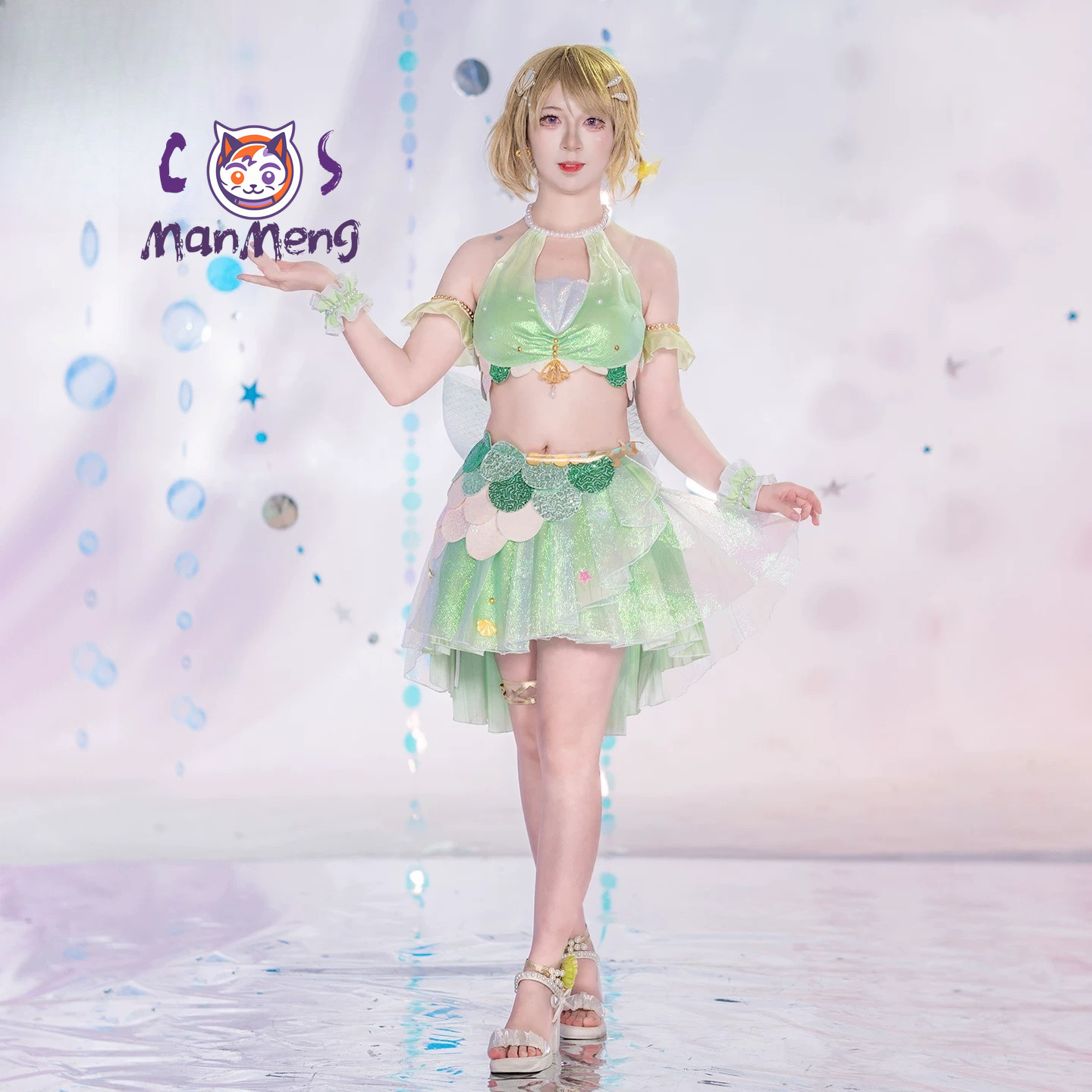 Anime LoveLive!  Hanayo Koizum - Anime Cosplay Bikini 评论和价格