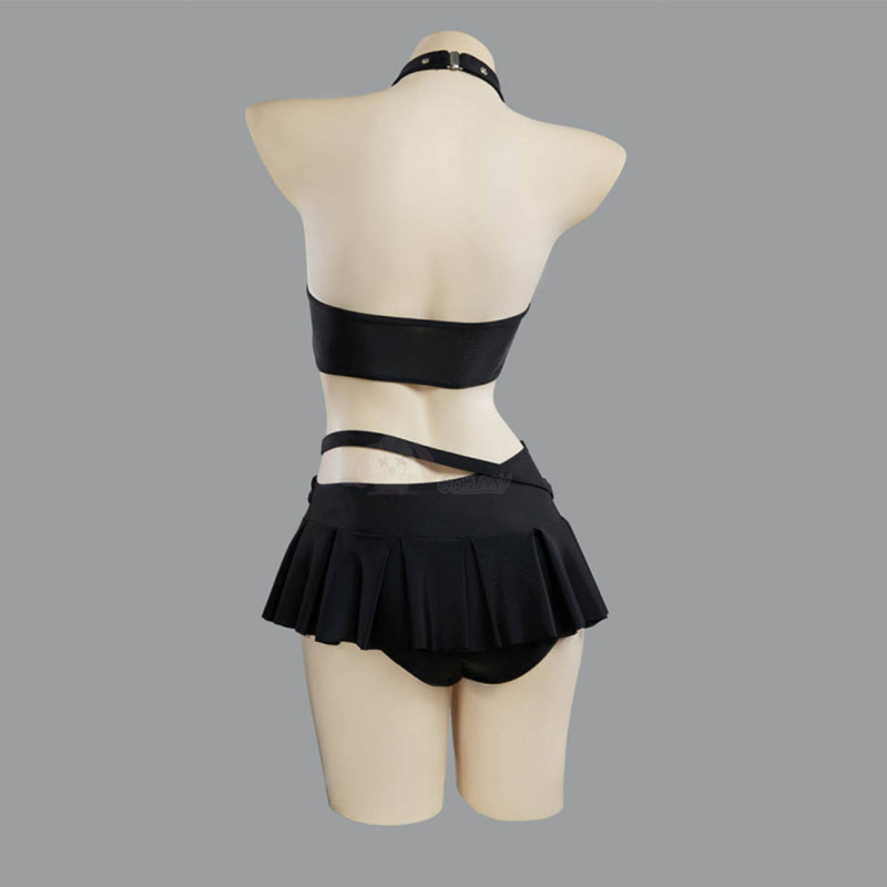 Gothic Punk Heart Hollow Halte - Anime Cosplay Bikini 评论和价格