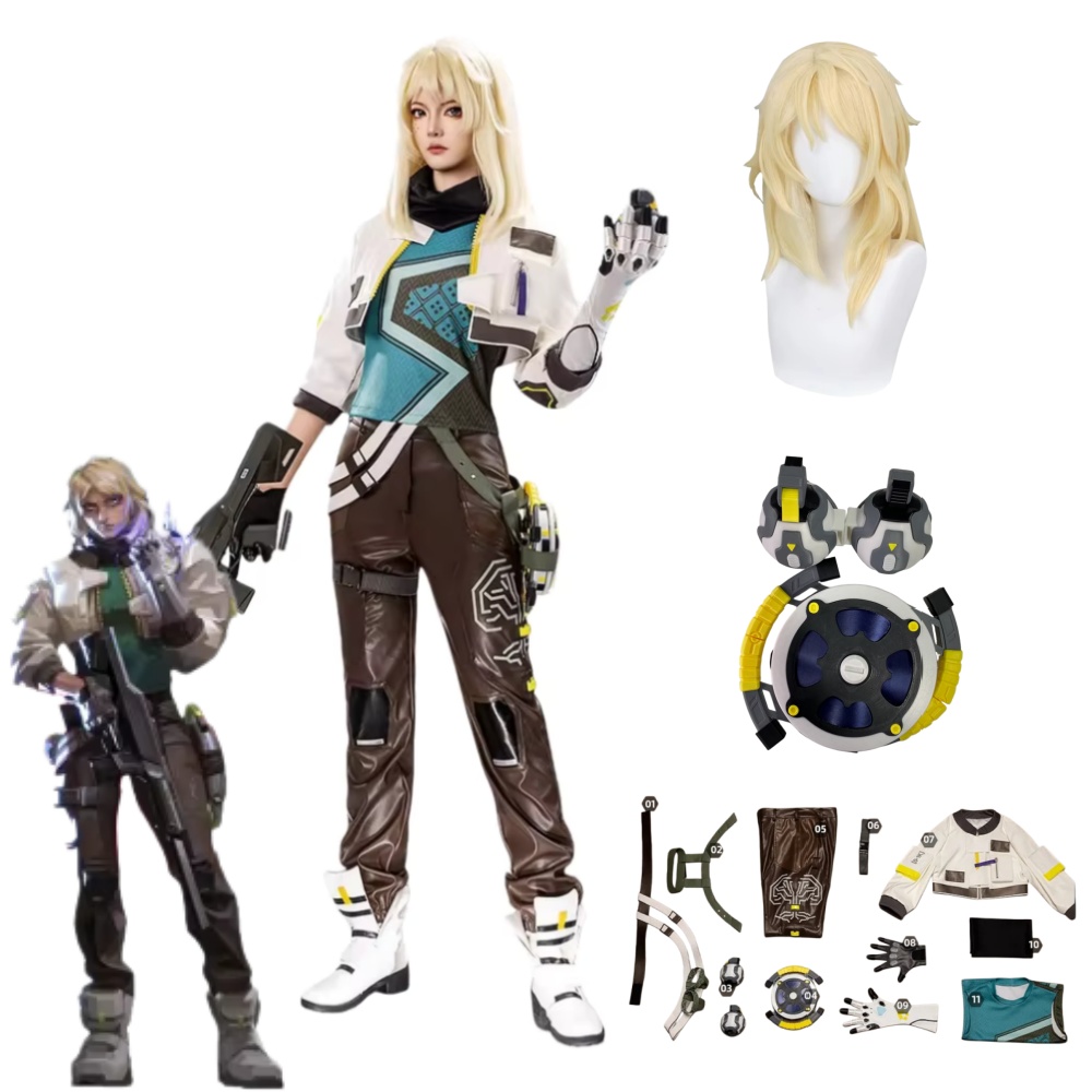 Deadlock Cosplay Costume Props - Anime Cosplay Clothes 评论和价格