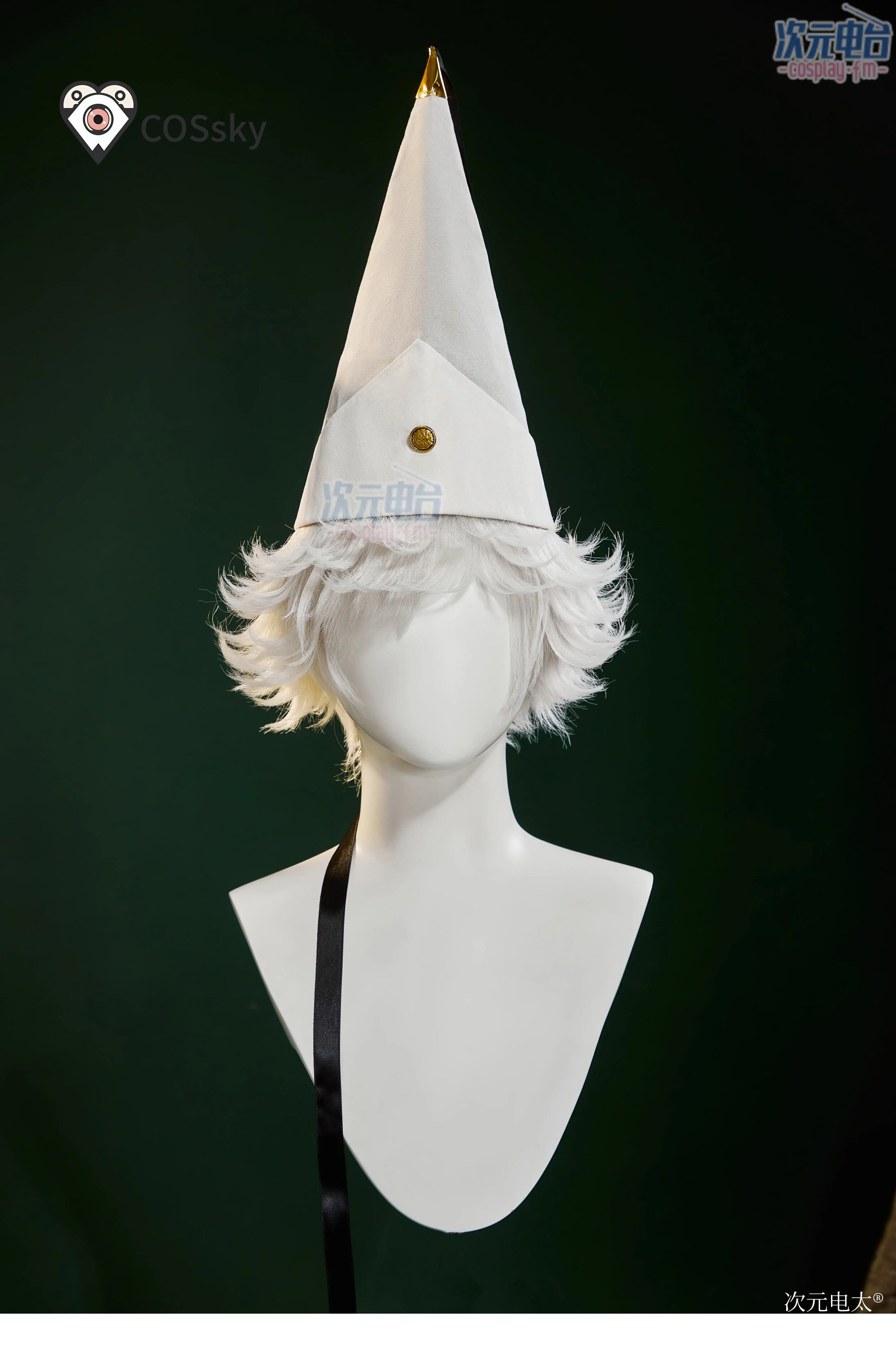 Qifrey Cosplay Anime Witch Hat - Anime Cosplay Dress For Men 评论和价格
