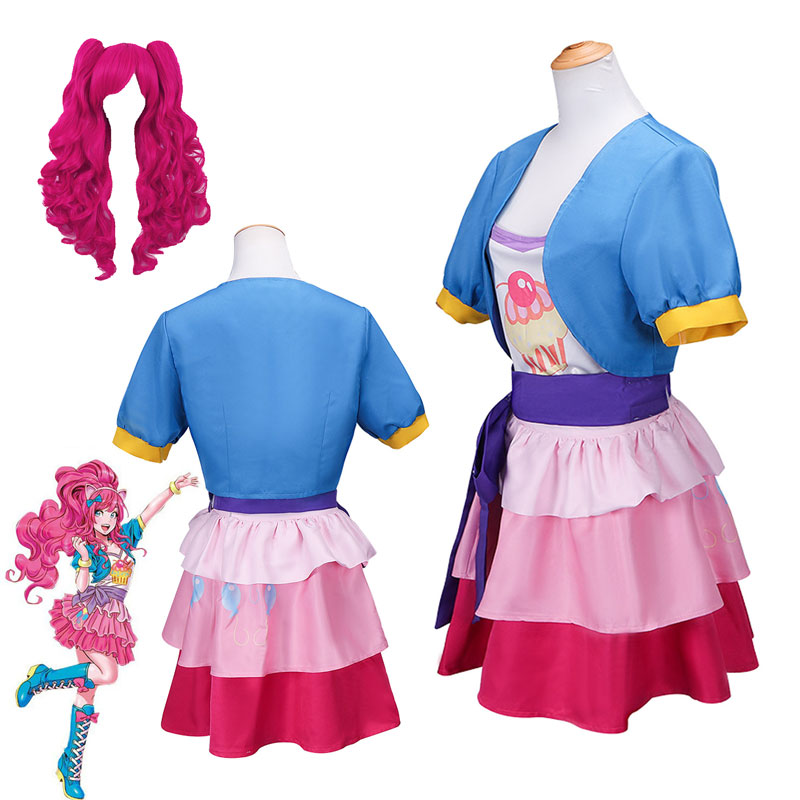 Anime Little Pony Pinkie Pie C - Anime Cosplay Little Girl 评论和价格