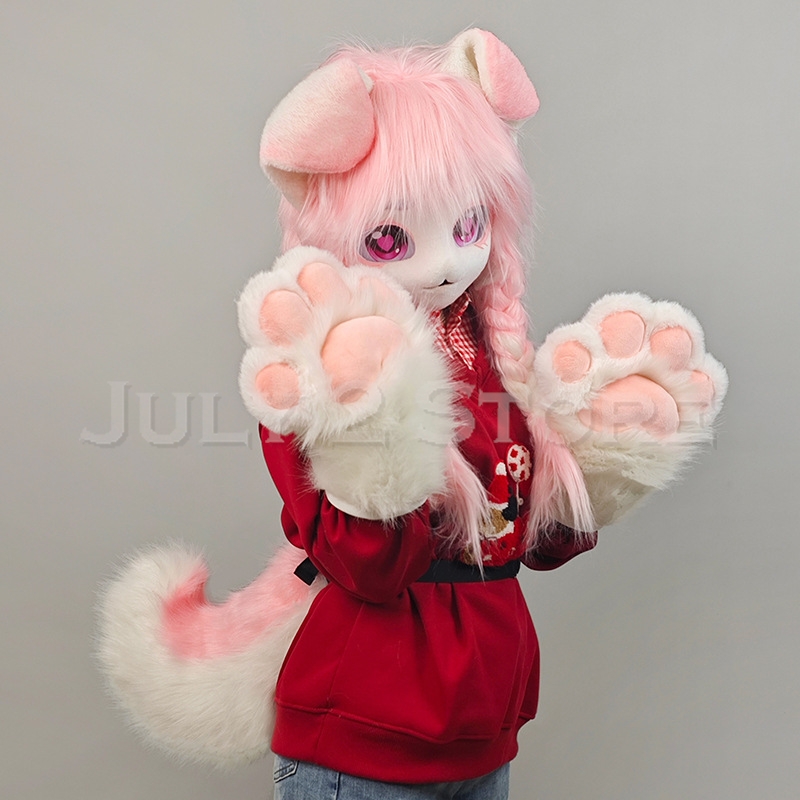 July 2 Store Fursuit Head Kigu - Anime Cosplay Cat 评论和价格