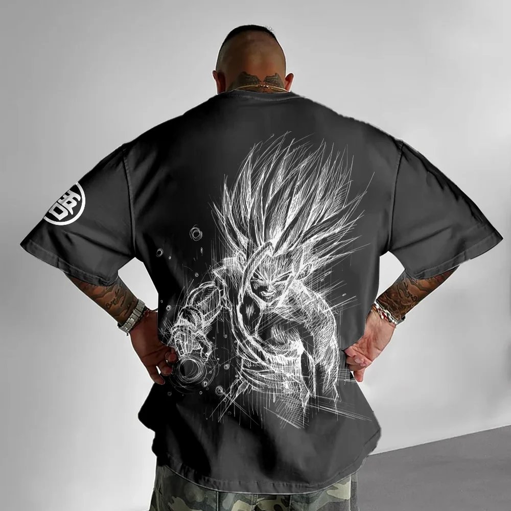 Dragon Ball Animation T-Shirt  - Dragon Ball Saiyan Armor 评论和价格