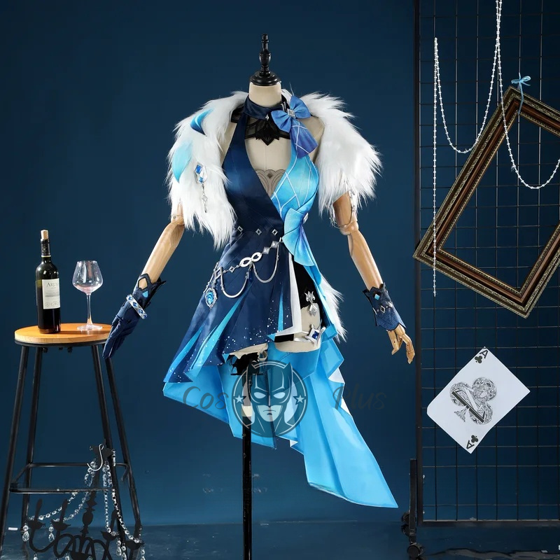 Genshin Impact Yelan Cosplay C - Anime Cosplay Dresses 评论和价格