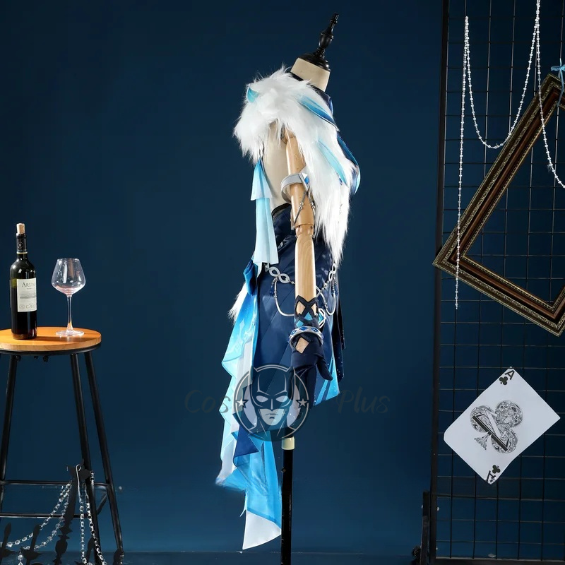 Genshin Impact Yelan Cosplay C - Anime Cosplay Dresses 评论和价格
