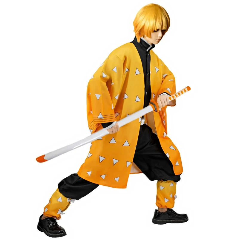 New Halloween Cosplay Anime De - Cosplay Anime Zenitsu 评论和价格