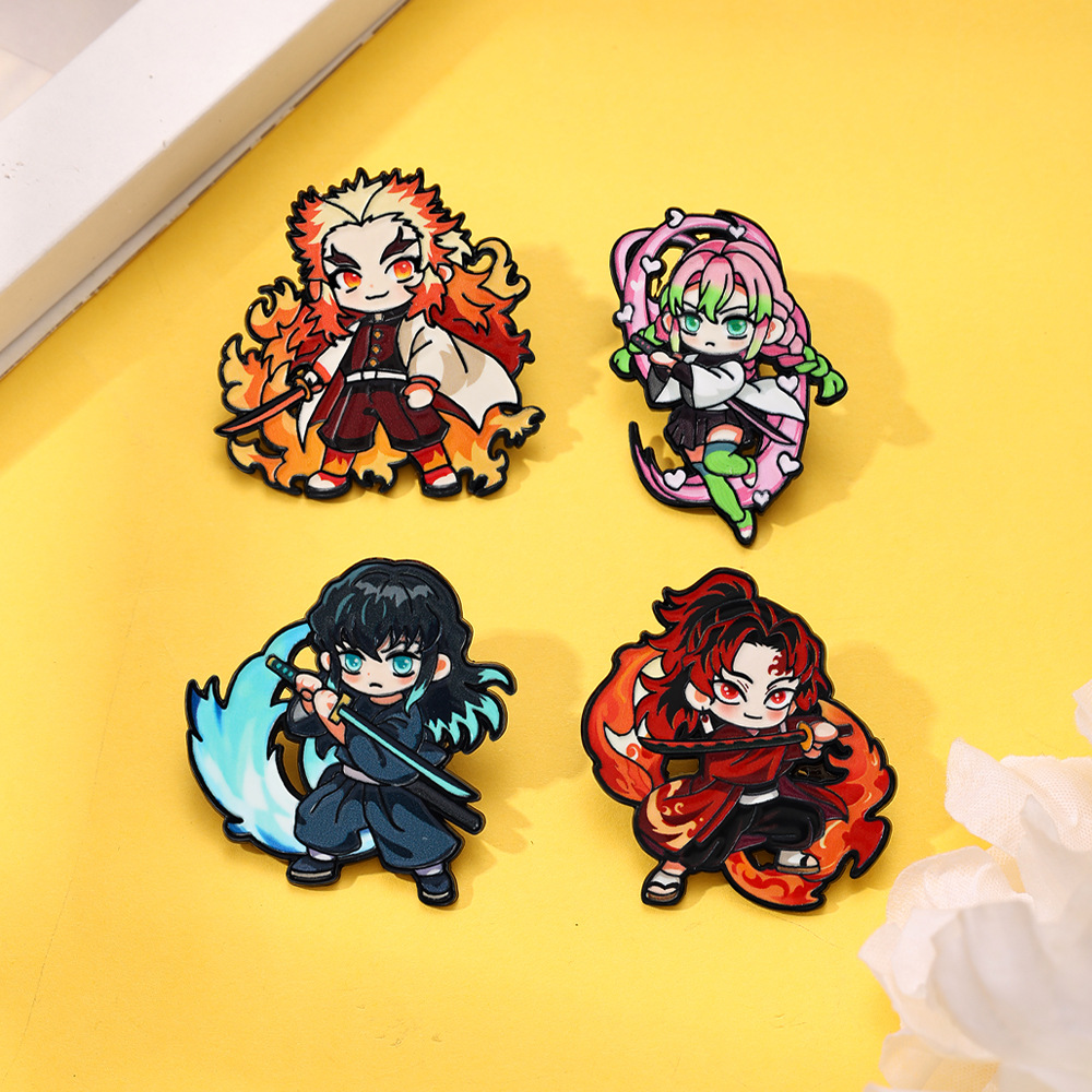4Pcs Demon Slayer Kimetsu No Y - Cosplay Anime Zenitsu 评论和价格