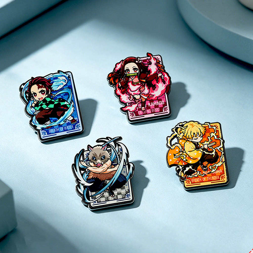 4Pcs Demon Slayer Kimetsu No Y - Cosplay Anime Zenitsu 评论和价格