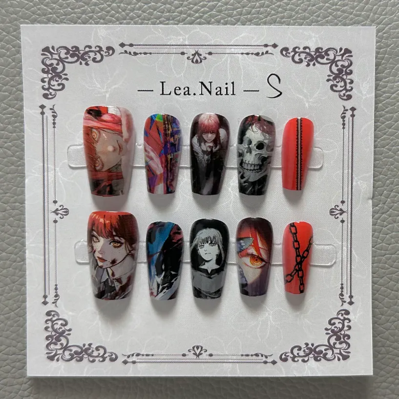 Anime Chainsaw Man Manicure Ma - Anime Cosplay Makima 评论和价格