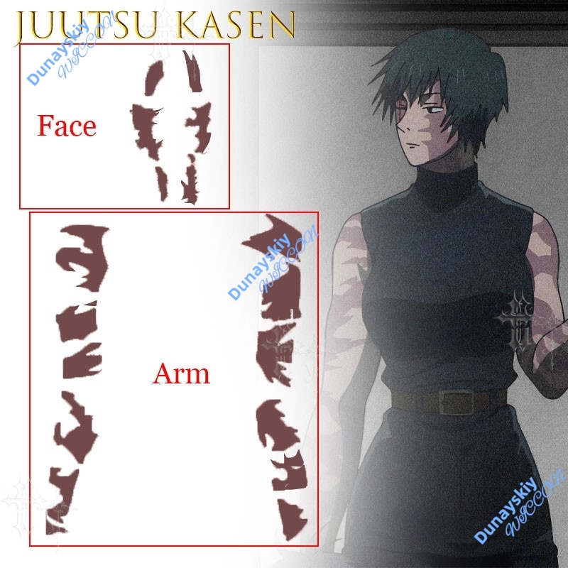 Anime Jujutsu Kaisen Zenin Mak - Anime Cosplay Face 评论和价格