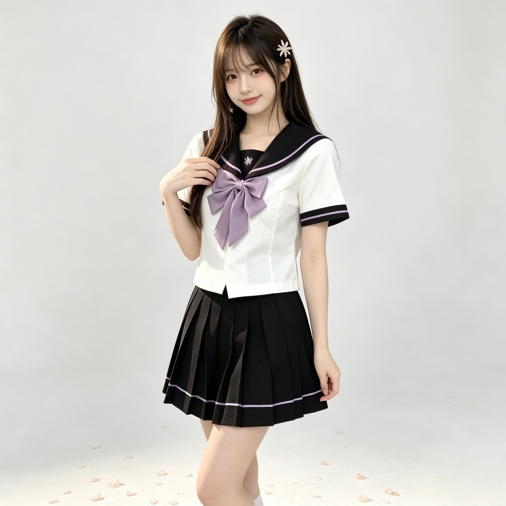 Basic Summer Waist-fit JK Sail - Cosplay Anime Basic 评论和价格